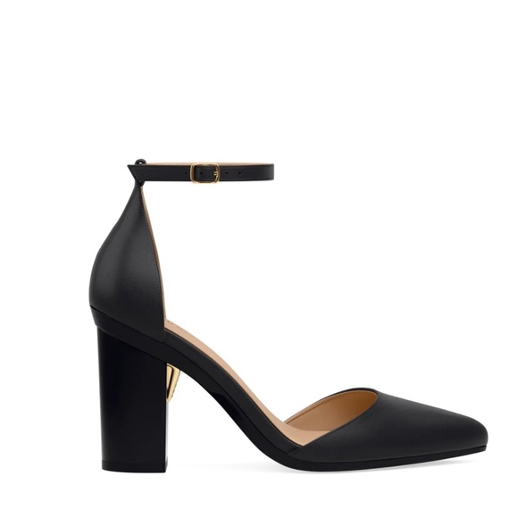 Pashion Convertible Heels to Flats- 4” Block D’Orsay Black - Picture 6 of 9